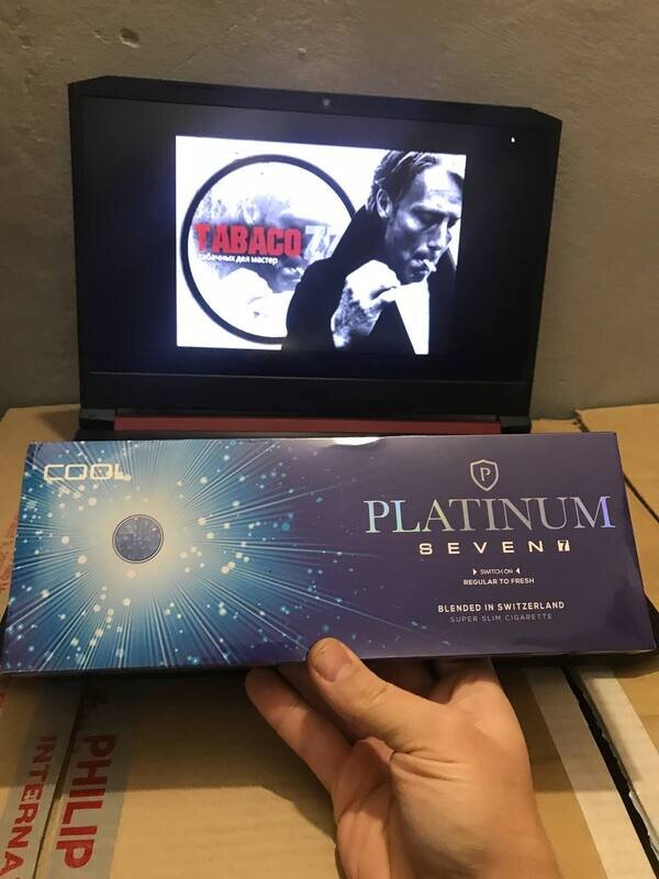 Platinum 7 Cool Superslims (ментол)