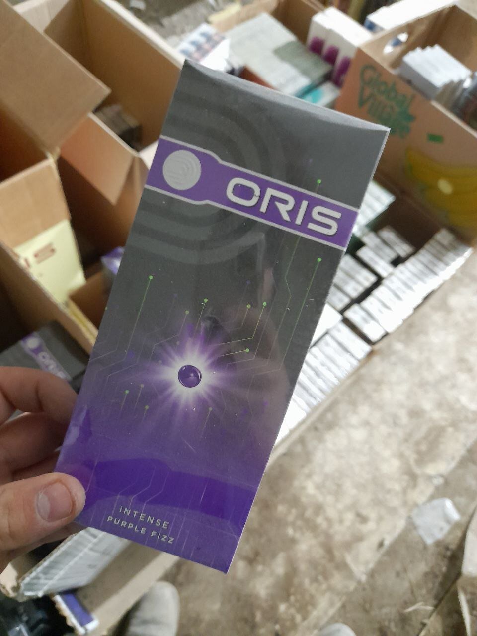 Oris QS Purple Fizz (лесные ягоды)