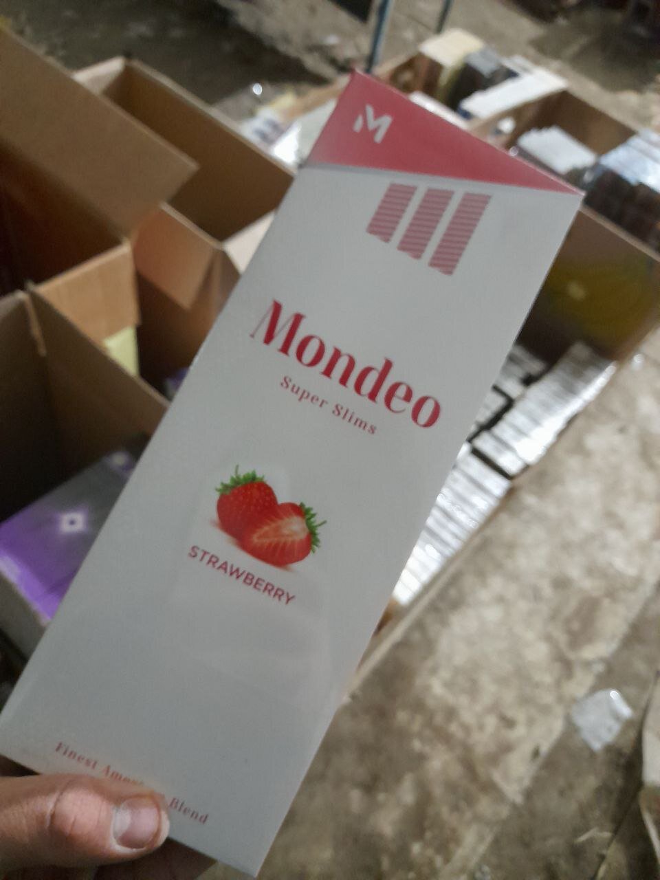 Mondeo Strawberry (клубника) Superslims