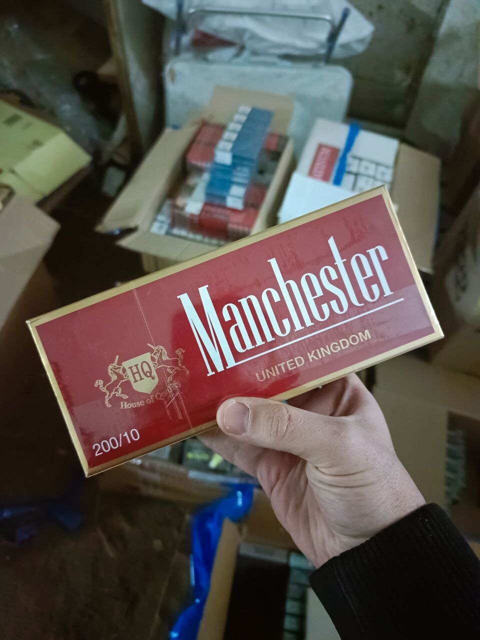 Manchester Red (10 Sigarettes)